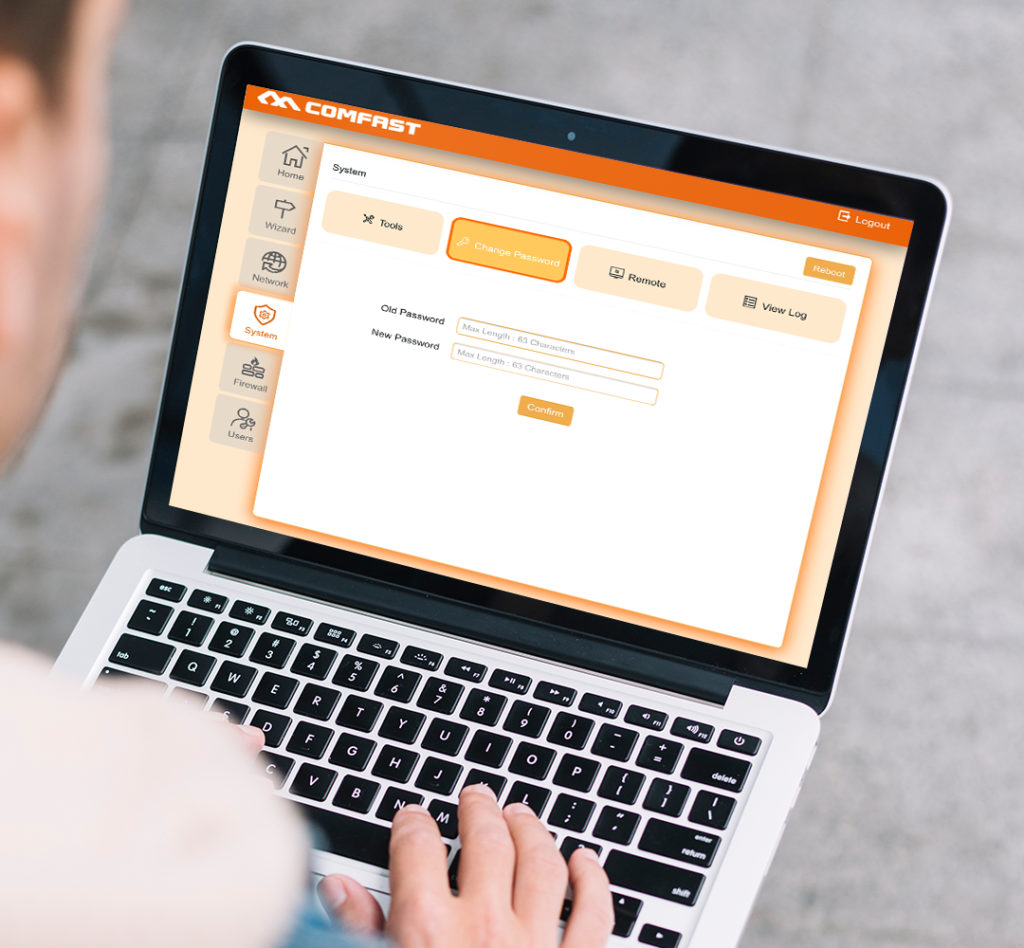 Change Comfast Extender Login Password